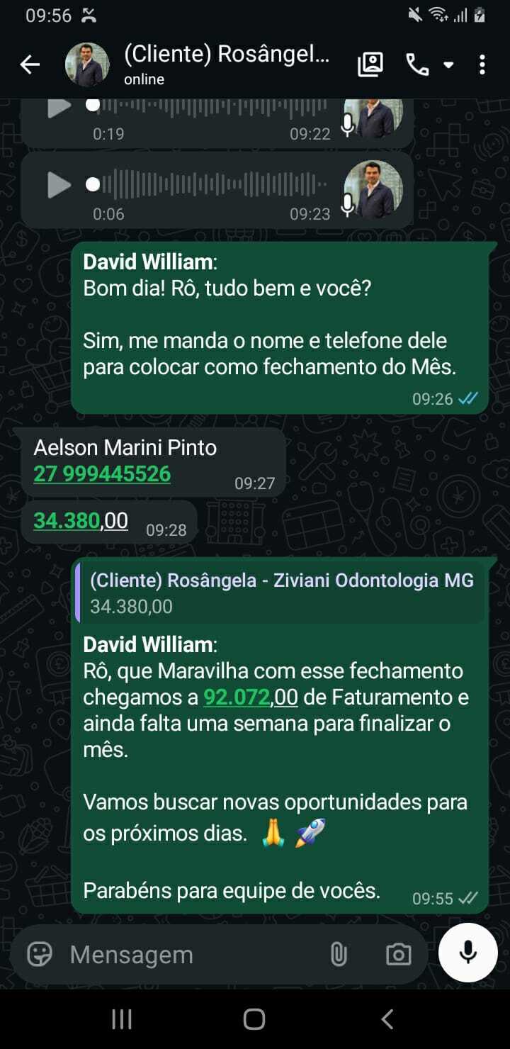Resultado compartilhado pela Ziviani Odonto MG