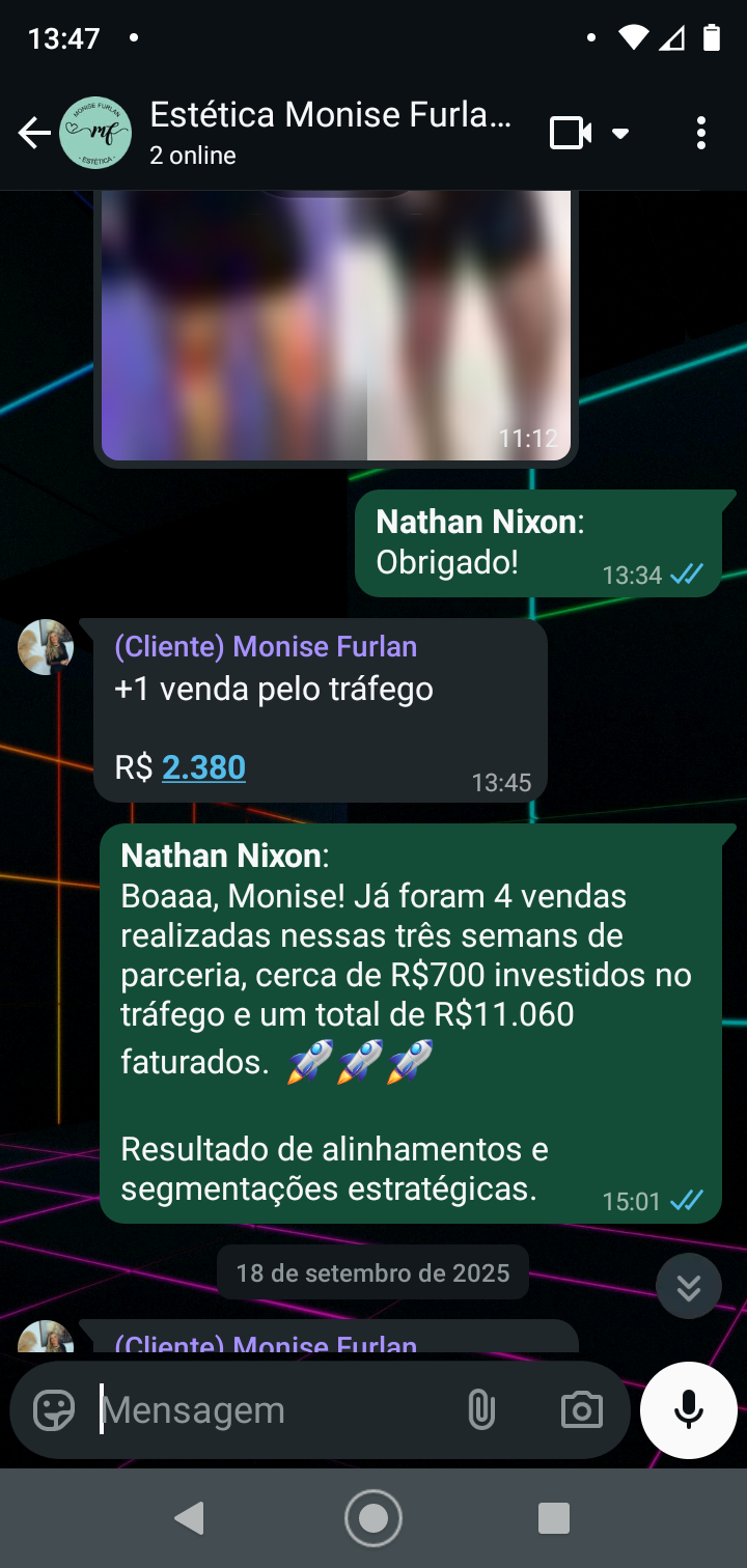 Captura de indicadores de resultado