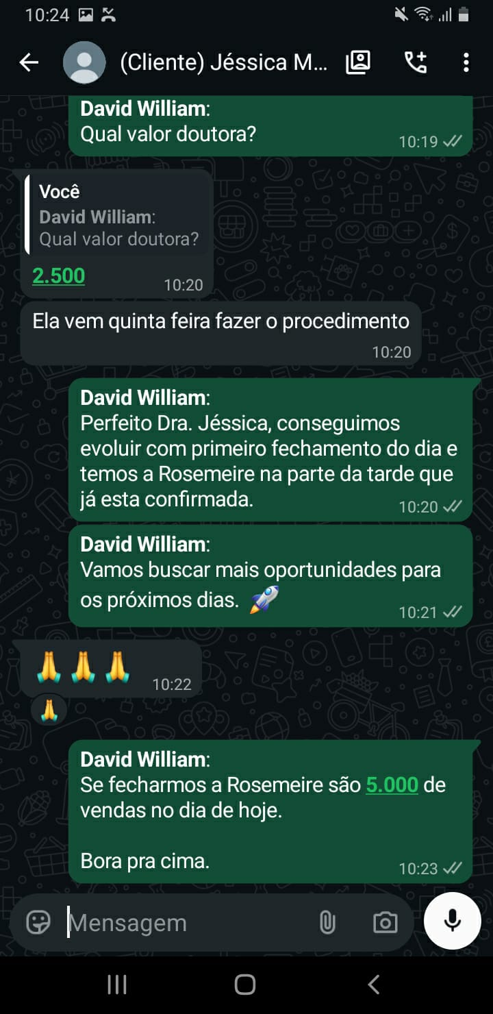 Registro de desempenho comercial